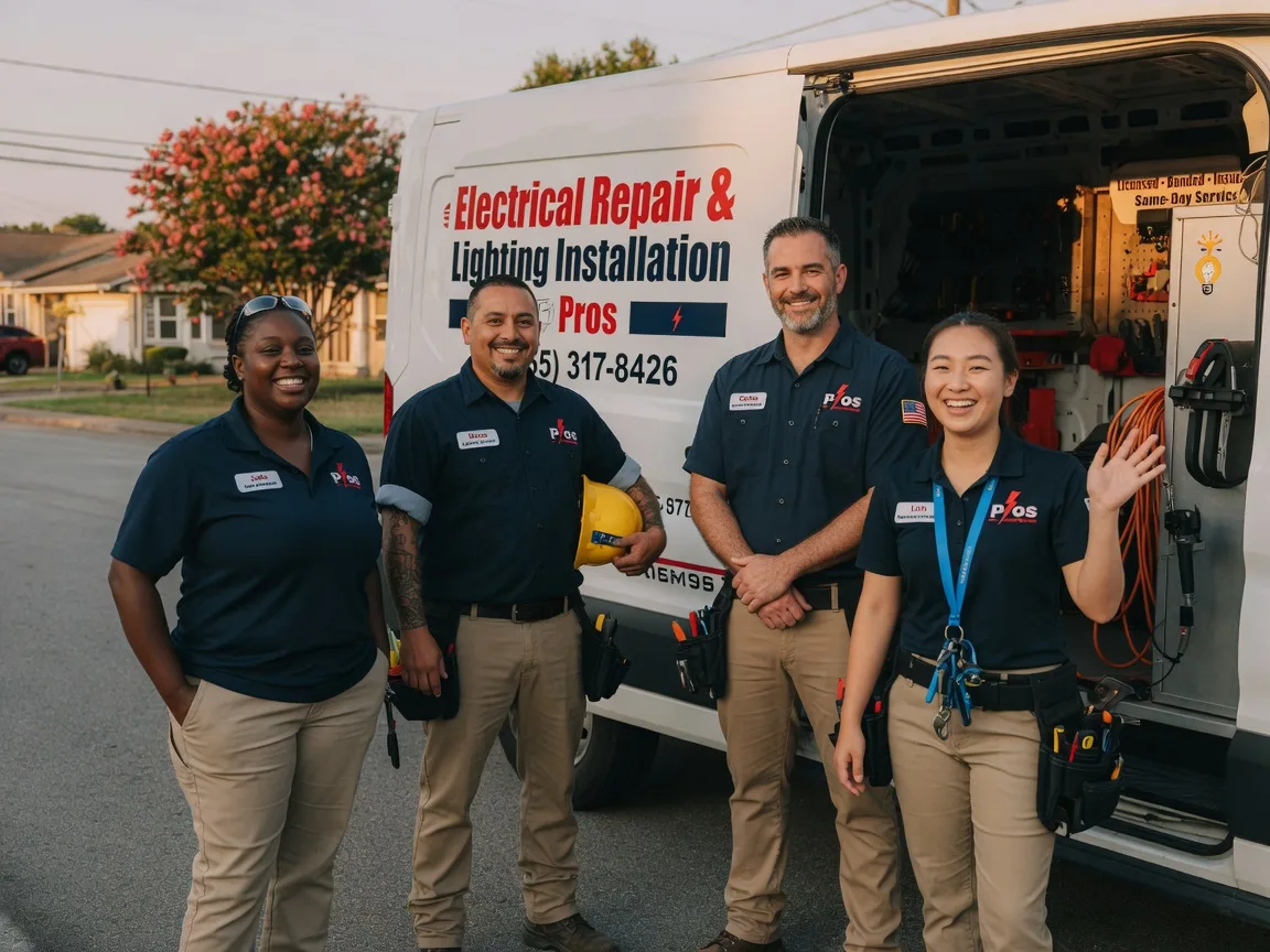 Licensed Electrician company in Saltillo, TX